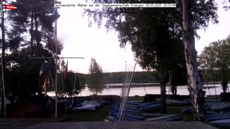 Webcam am Dechsendorfer Weiher in Erlangen