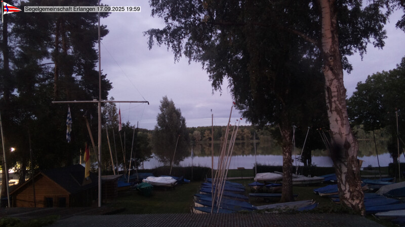 Webcam am Dechsendorfer Weiher in Erlangen