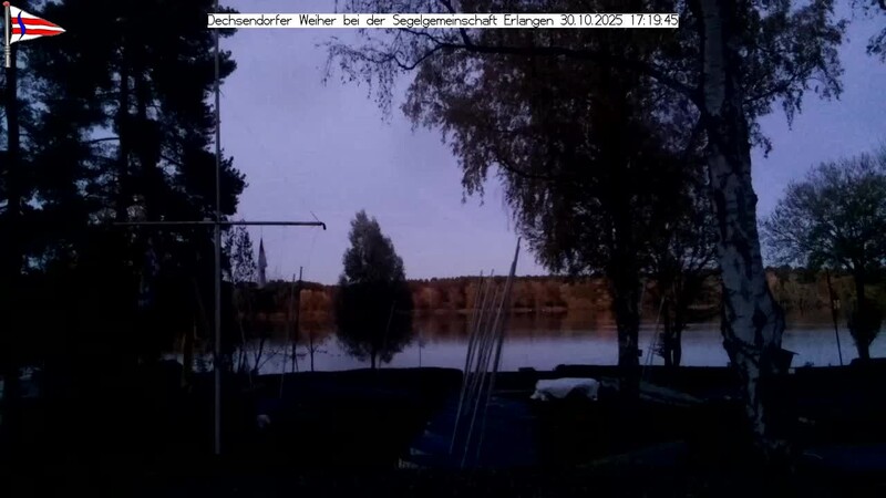 Webcam am Dechsendorfer Weiher in Erlangen