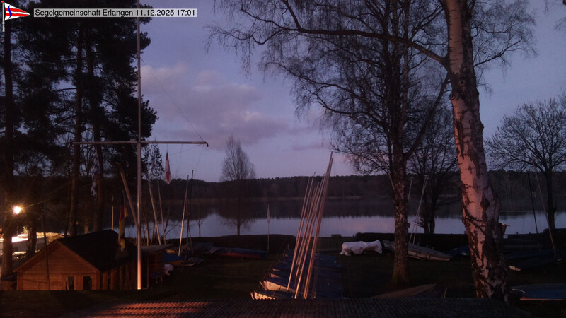 Webcam am Dechsendorfer Weiher in Erlangen