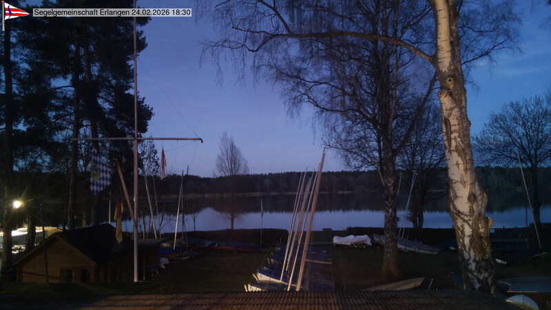 Webcam am Dechsendorfer Weiher in Erlangen